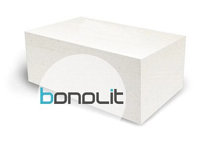 Блок газосиликатный Д500 600х250х150 Bonolit Projects - Дмитров